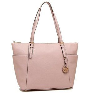 SOLD Michael Kors Jet Set Large TZ Leather Tote
